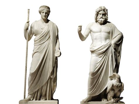 Yunan tanrıları heykelleri